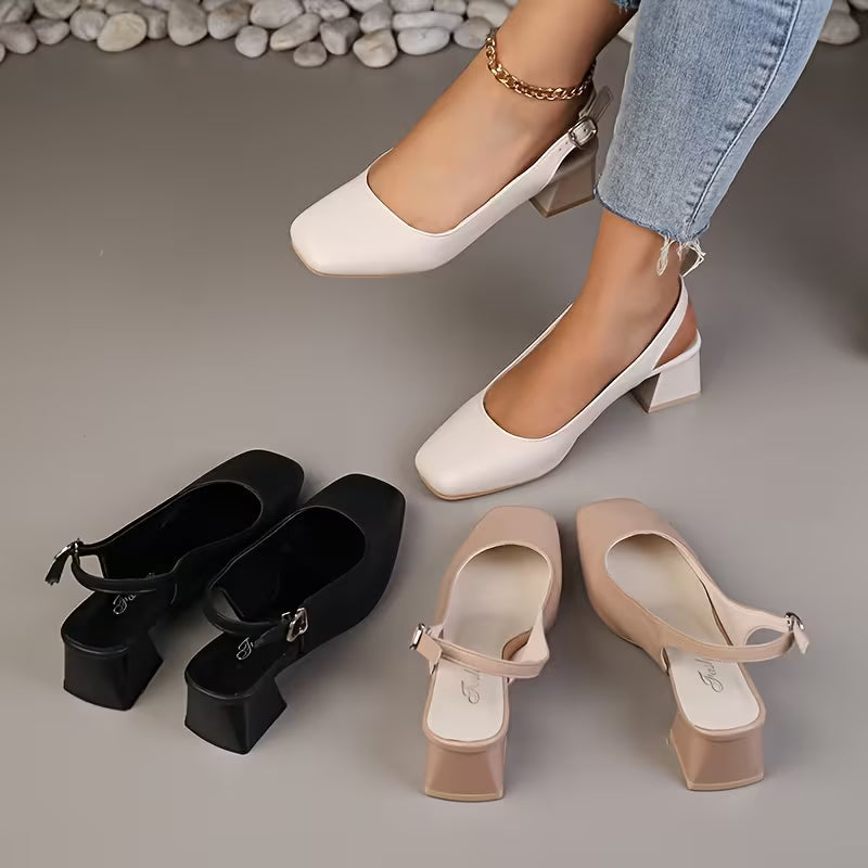 Elara Block Heel Slingbacks – The Heel You Can Actually Wear All Day