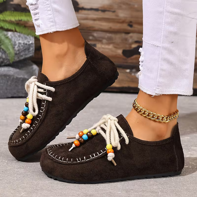Maya Beaded Loafers – The Flat That Looks Like You Tried Without Trying