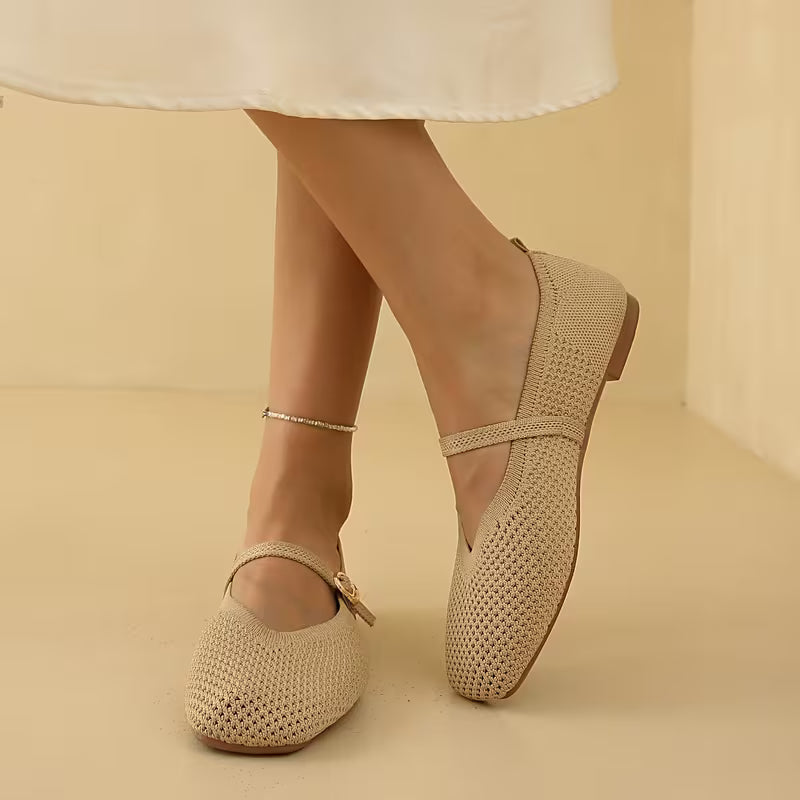 Cleo Knit Mary Jane Flats – The Flat That Actually Keeps Up With Your Day