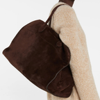 Bolso tote de piel