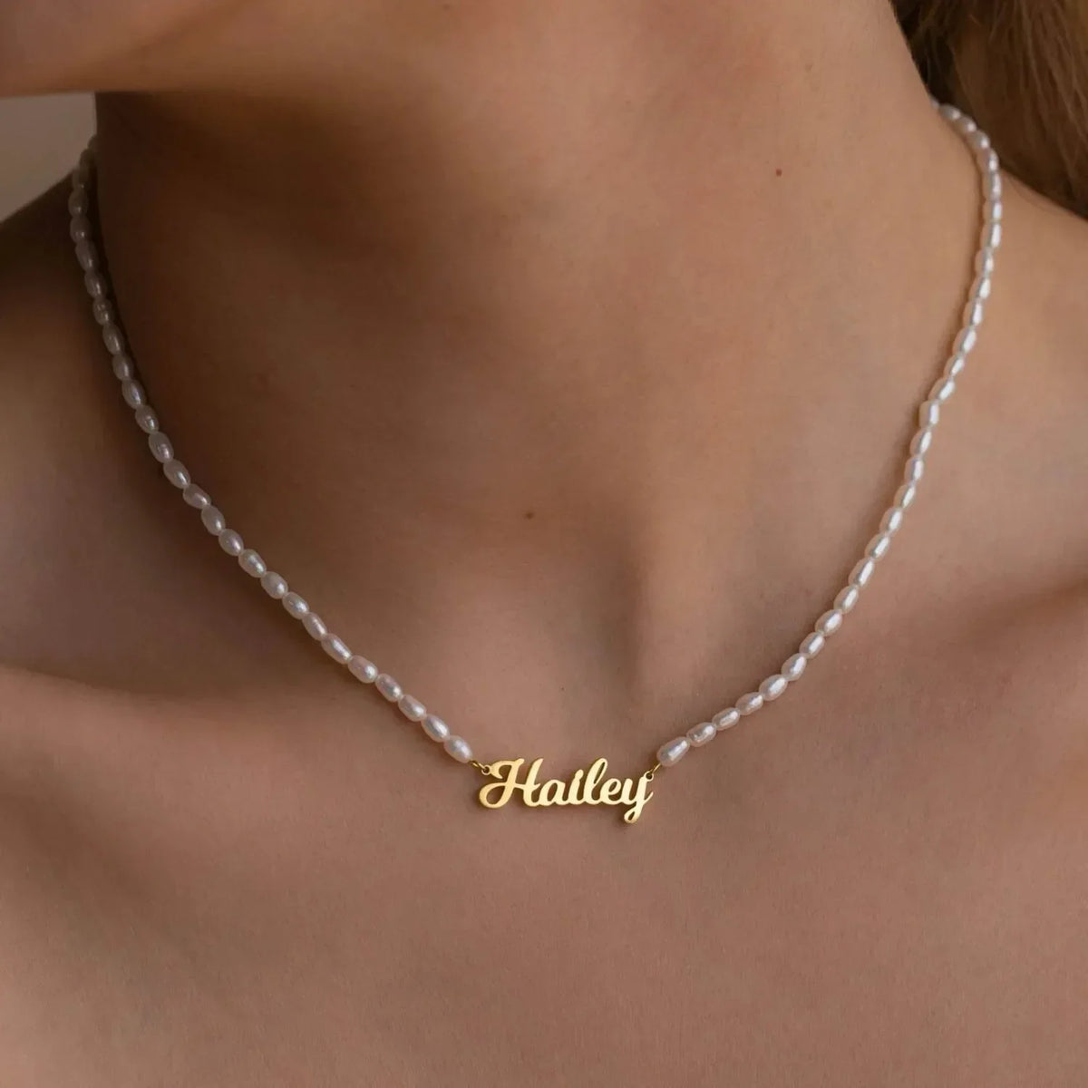 COLLANA PERSONALIZZATA CON PERLE D'ACQUA DOLCE