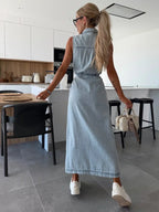 Lois™ | Maxi Denim Jurk