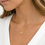 COLLANA CUORE CON INIZIALE