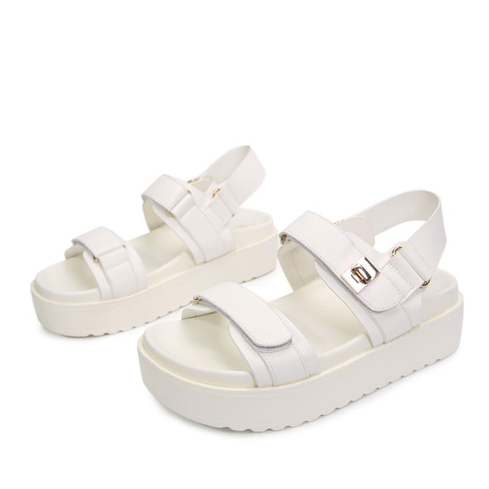Raffia Buckle Platform Sandals – The Effortless Sandal You'll Wear All Summer