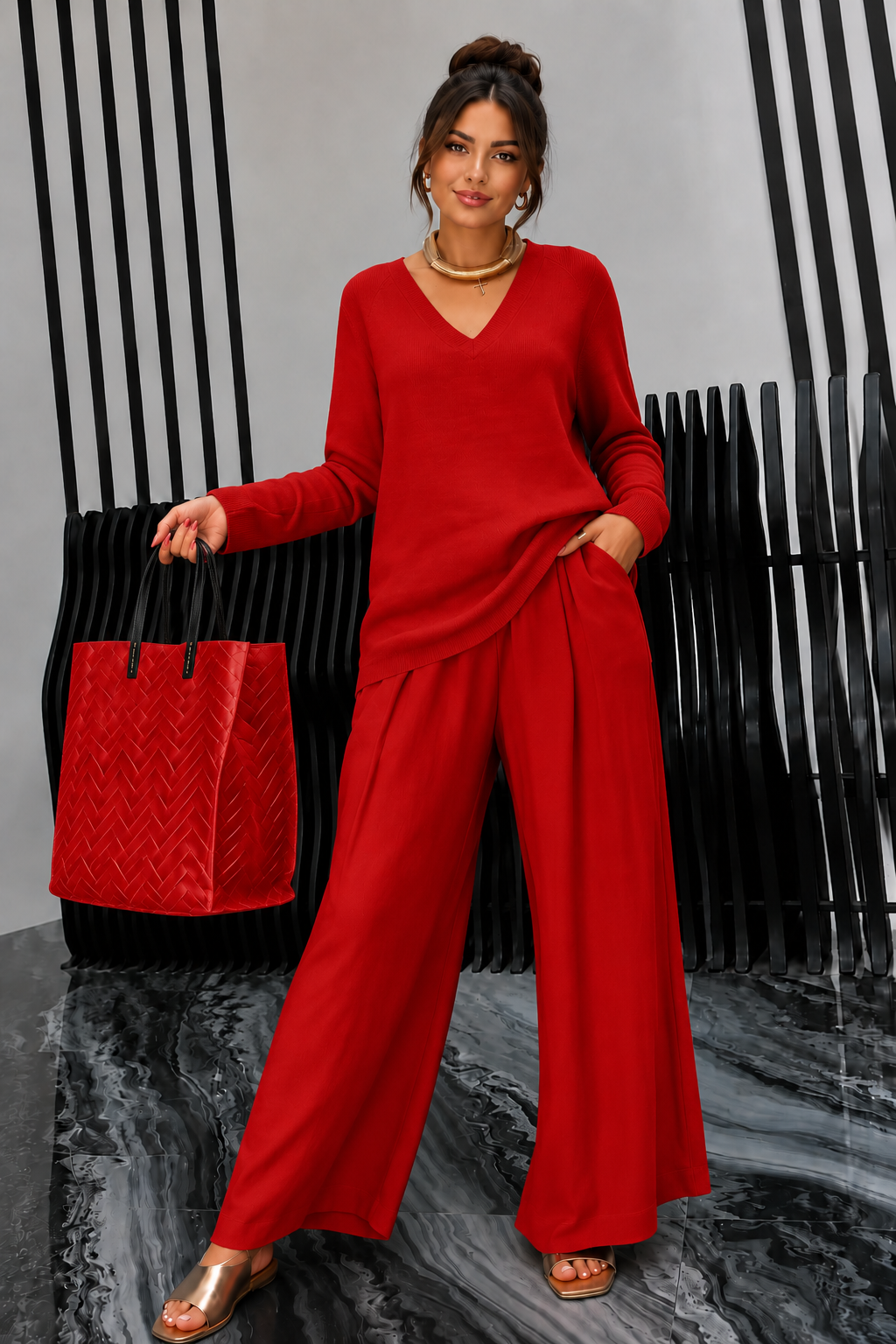 Dafne™ | Comfortabele Wijde Set