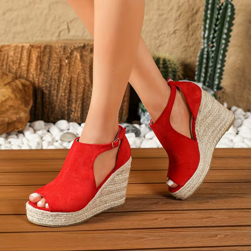 Marbella - Espadrille Wedge Sandals