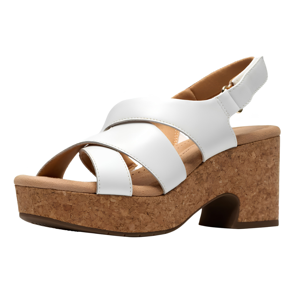 Ravello Cushioned Cork Wedge Sandals – Effortless Lift, Pure Cloud Comfort