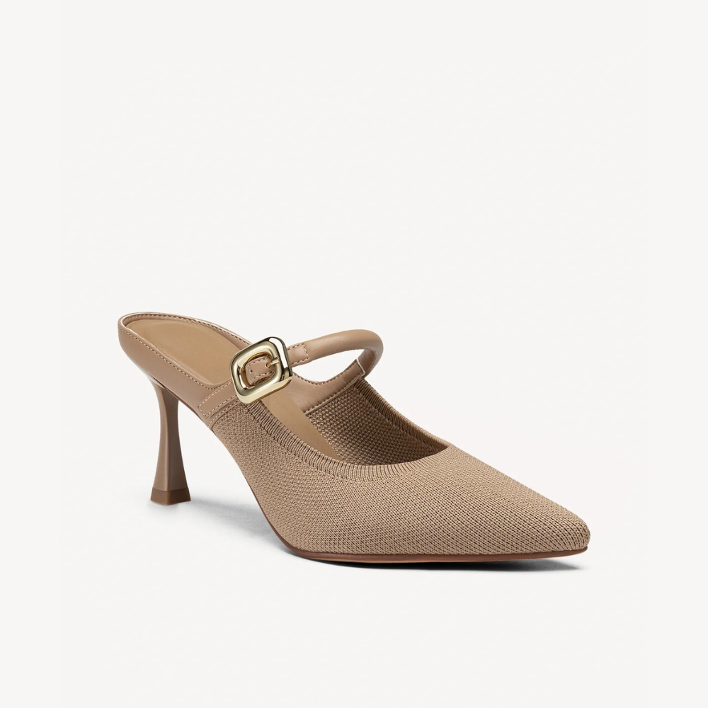Knit Mary Jane Mules – Wild Meets Elegant