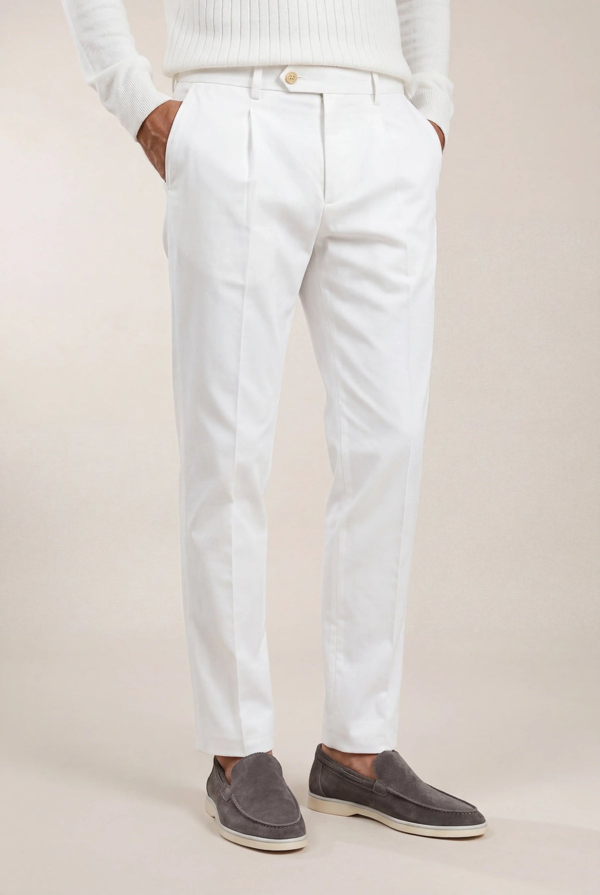 Pantalón Marfil Elegante