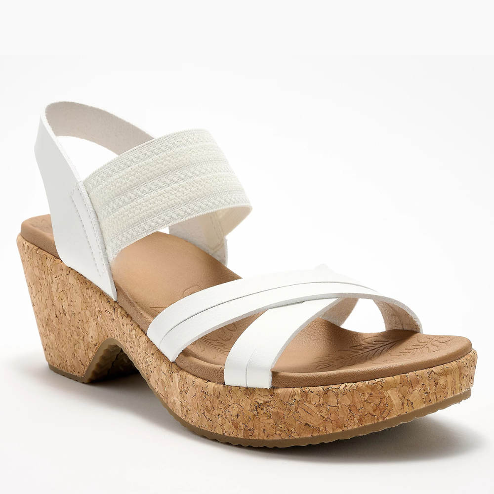 Brystol Cork Wedge Sandals – The Heel That Doesn't Fight Back