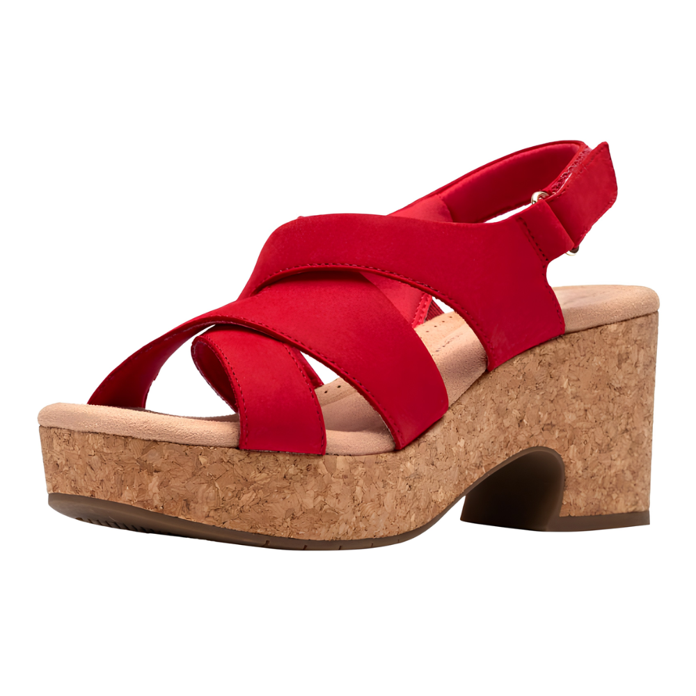 Ravello Cushioned Cork Wedge Sandals – Effortless Lift, Pure Cloud Comfort