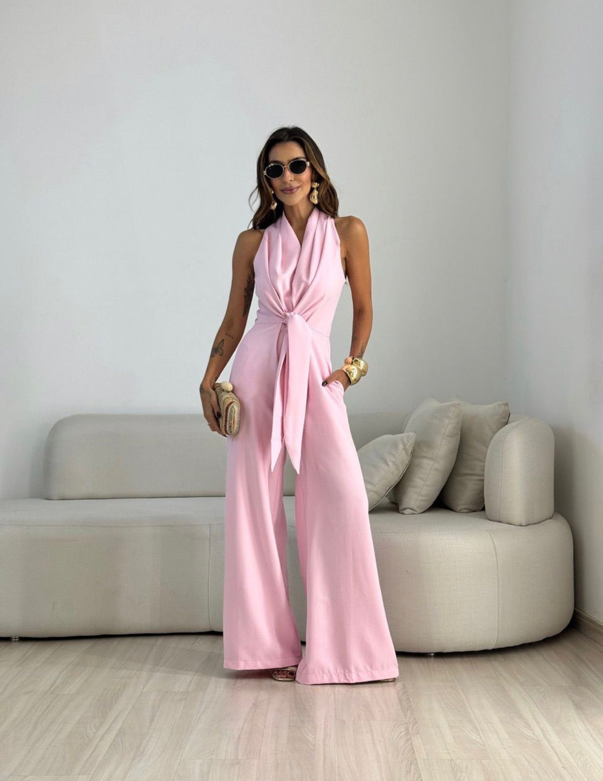 Lieke™ | Elegante Halter Jumpsuit