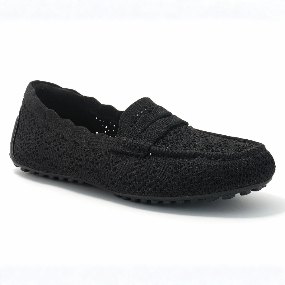 Bianca Crochet Knit Loafers – Pure Slip-On Comfort