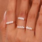 Anello con Perle d'Acqua Dolce