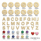 COLLANA CON INIZIALE A FORMA DI CUORE