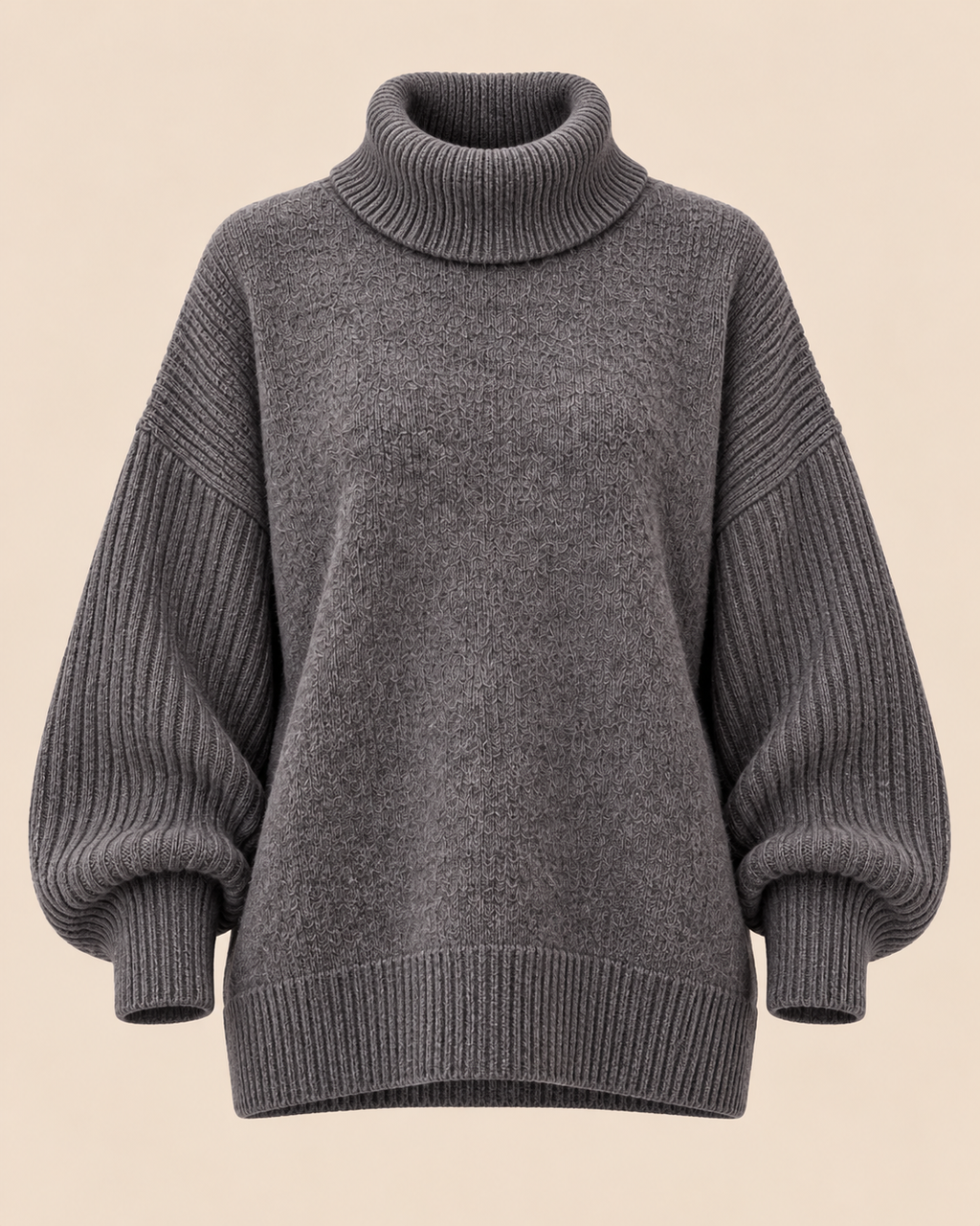 Elise Oversized Turtleneck Sweater