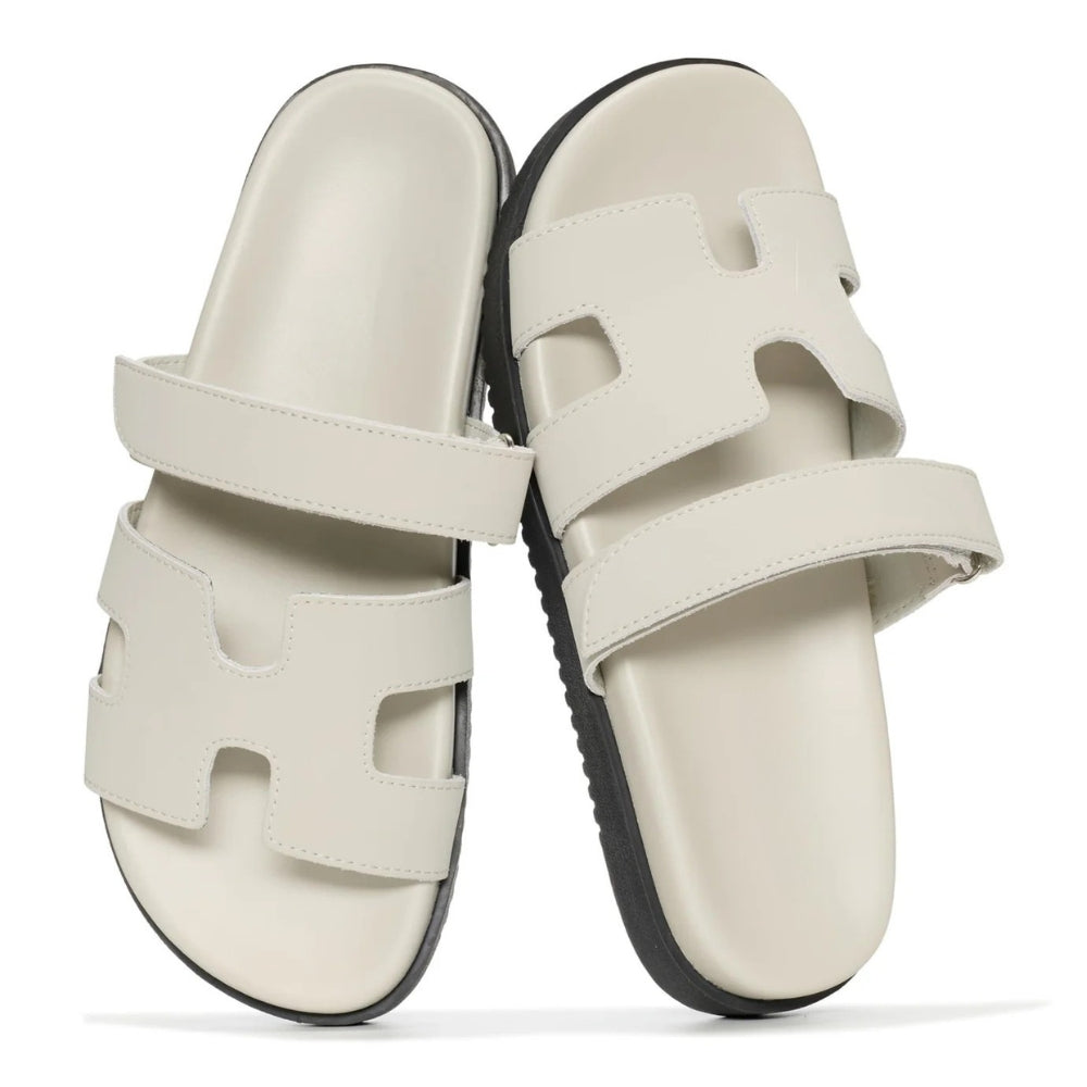 Heros Genuine Leather Slides
