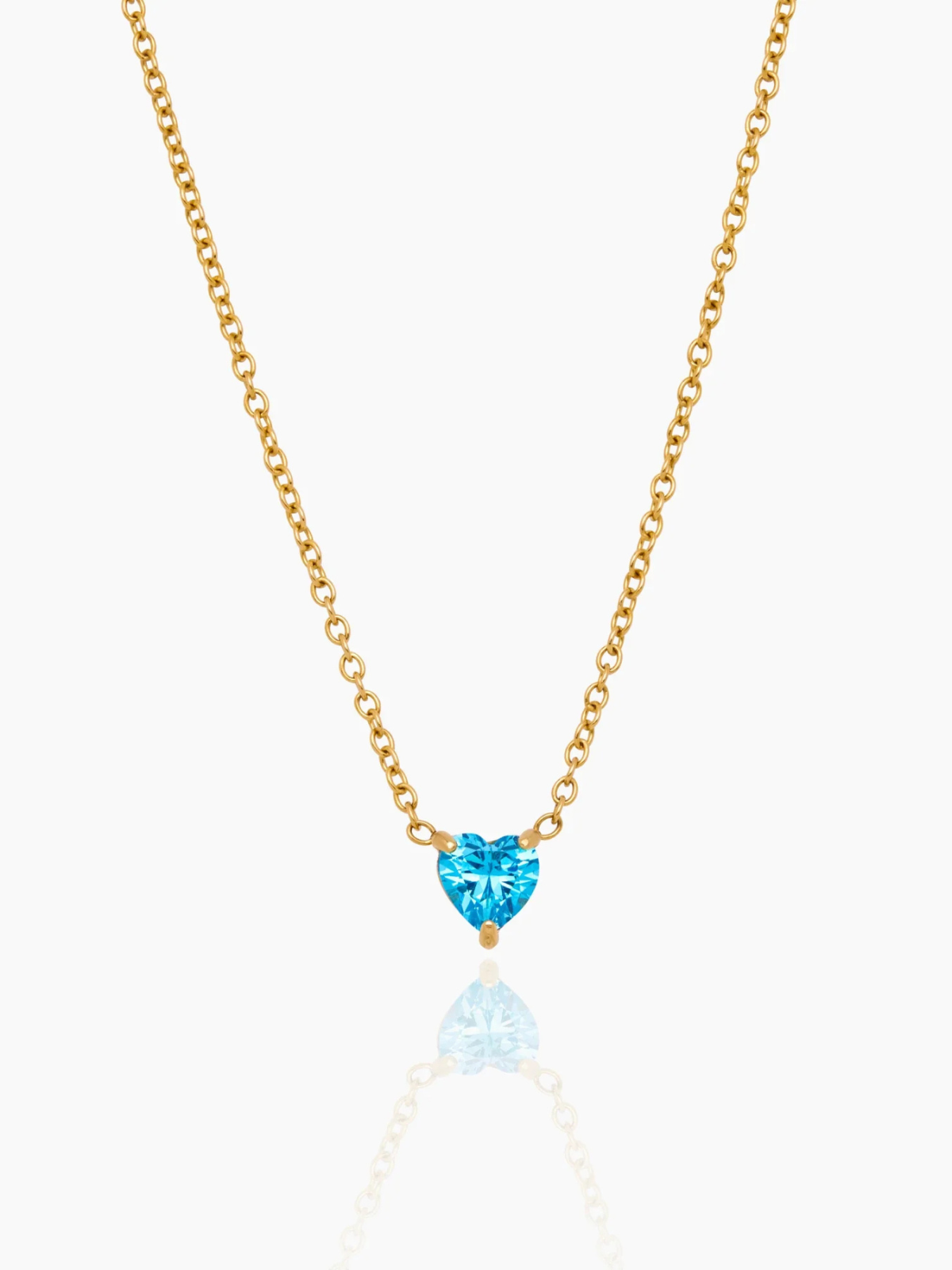 COLLANA CON PIETRA PORTAFORTUNA A CUORE