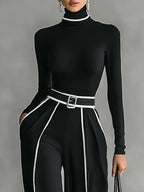 Solin™ | Elegante Getailleerde Jumpsuit