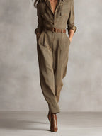 Eryn™ | Moderne getailleerde jumpsuit