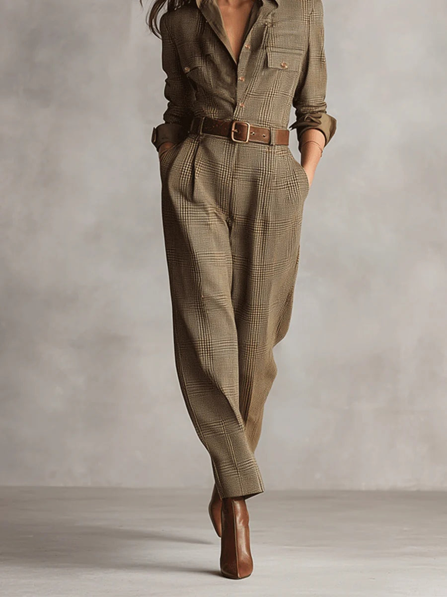 Eryn™ | Moderne getailleerde jumpsuit