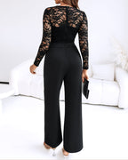Selah™ | Elegante Kanten Jumpsuit Met Details