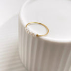 Anello con Perle d'Acqua Dolce