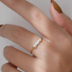 Anello con Perle d'Acqua Dolce