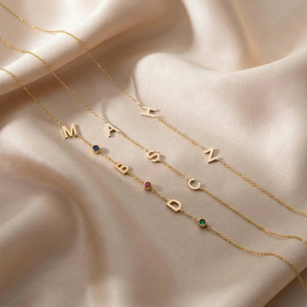 COLLANA CON PIETRE DI NASCITA